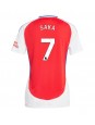 Billige Arsenal Bukayo Saka #7 Hjemmedrakt Dame 2024-25 Kortermet